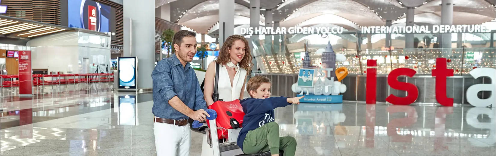 iGA Istanbul Airport International Departing Passenger