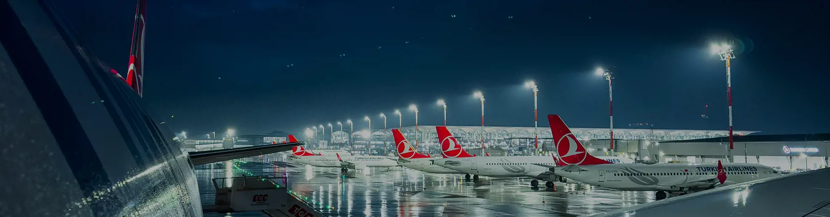 uçuş sırasında bir uçak görseli